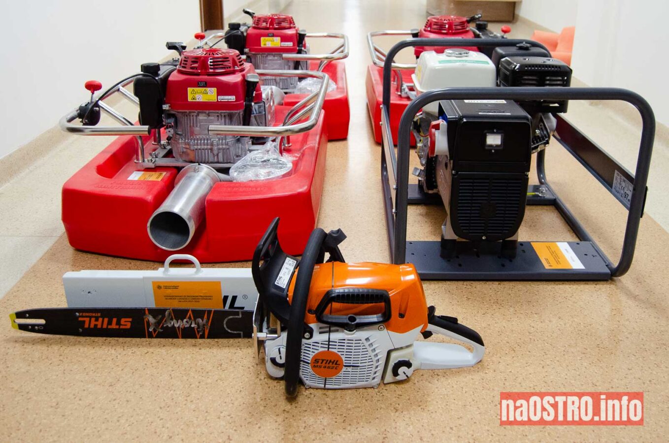 Gmina Kunów inwestuje w bezpieczeństwo! Nowy sprzęt za 600 tys. zł trafił do OSP i ZGKiM