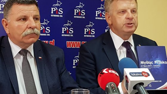 Senator Jarosław Rusiecki i Poseł Andrzej Kryj