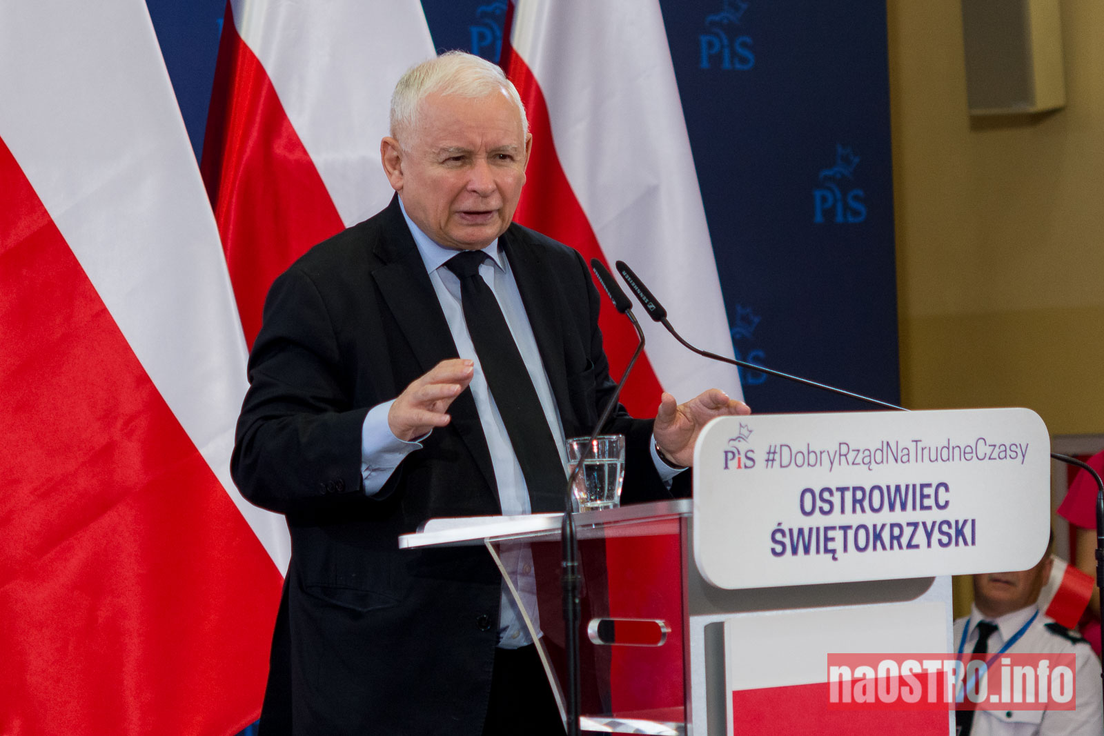 NaOSTROinfo Jarosław Kaczyński w Ostrowcu Św-13