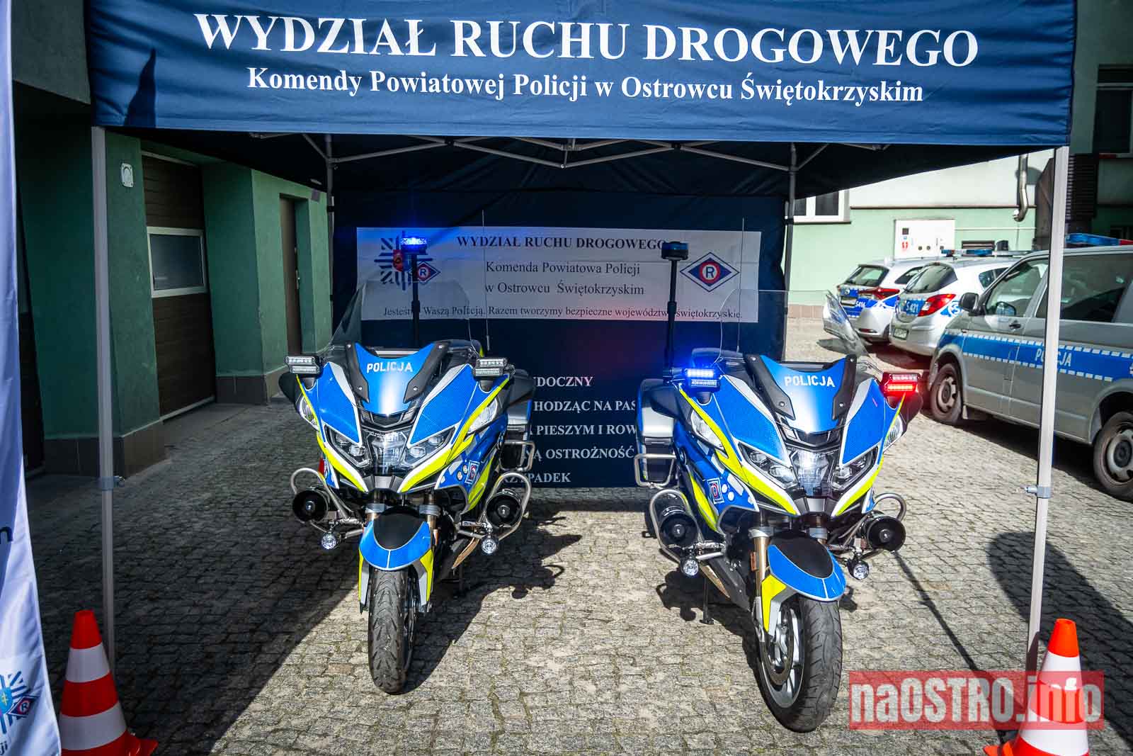 NaOSTROinfo New Police-4 Motorcycles