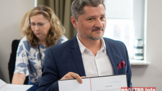 Krzysztof Ołownia, radny z Klubu Prawa i Sprawiedliwości w Radzie Miasta Ostrowca Św.