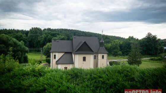 Widok na mychowski kościół fot. Łukasz Grudniewski/naOSTRO.info