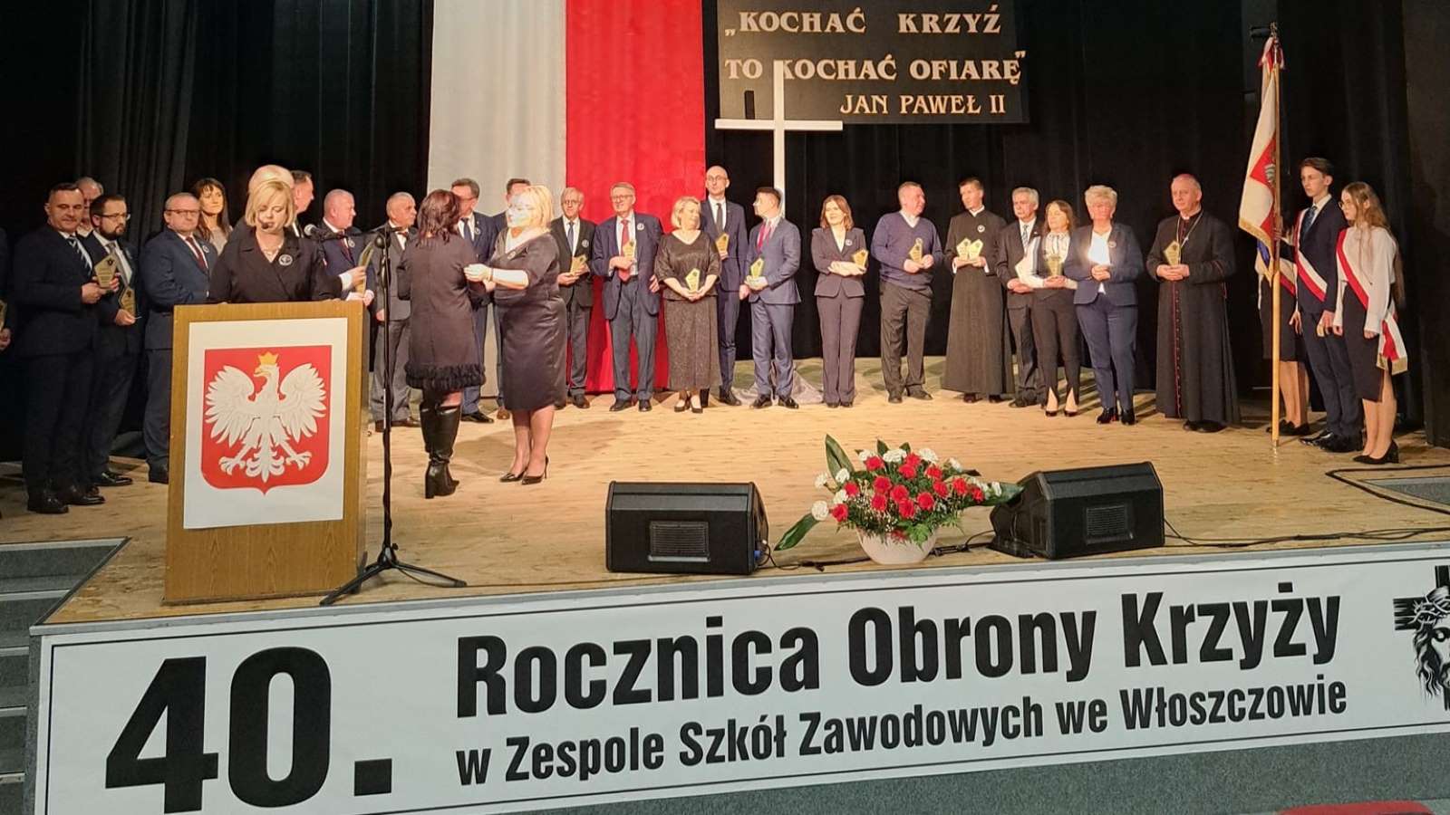 Rocznica strajku o krzyże w Zespole Szkół nr 3 we Włoszczowej